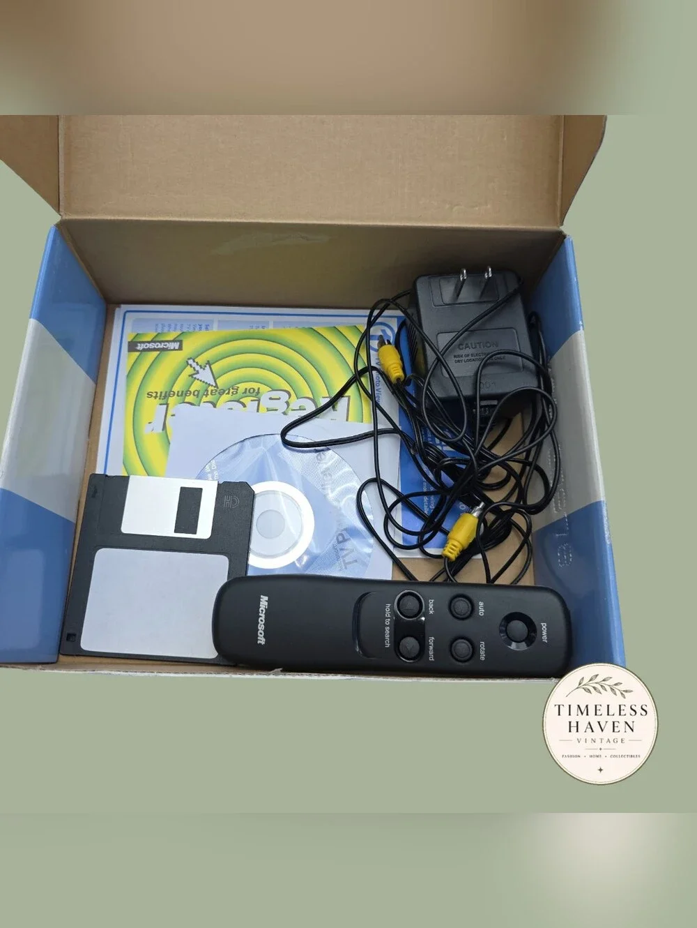 Vintage Y2K Microsoft TV Photo Viewer X08-22497 AS IS